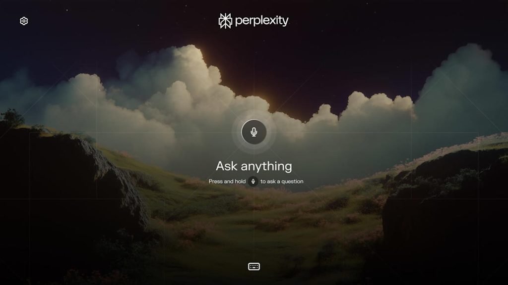 Perplexity app