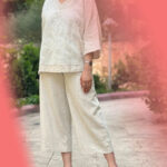 The most stylish and latest models of linen pants