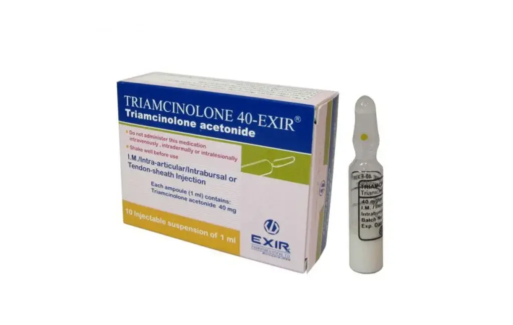 Triamcinolone anti -allergic ampoule