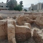 The remaining buildings of the Aqaba Church in Jordan