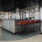 The coffee shop of Innopolis Technology Goddess Hotel in Russia