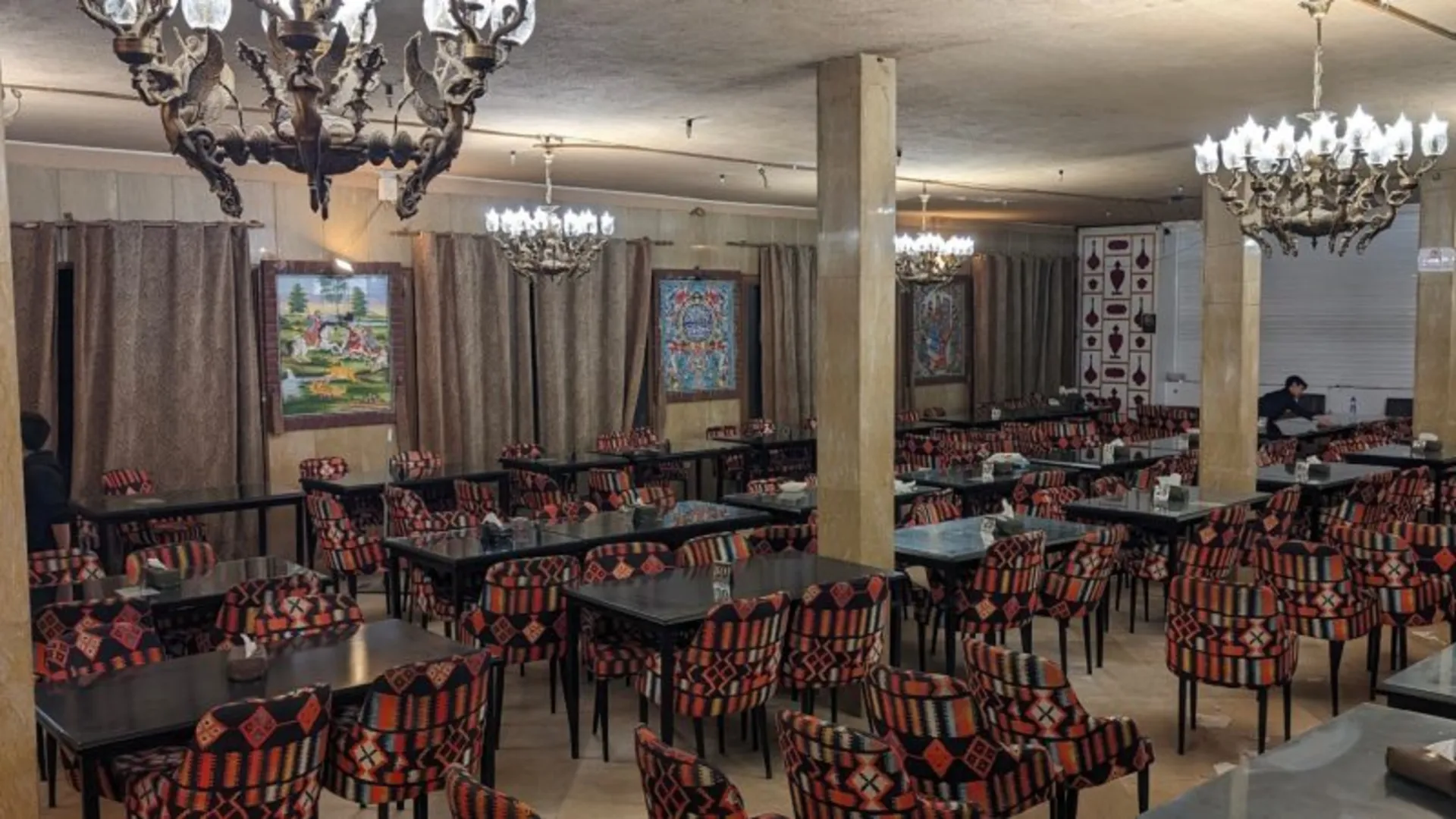The space of Qaem Farhzad restaura