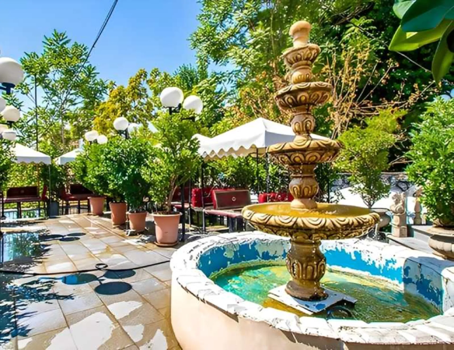Farahzad capital restaura garden open space