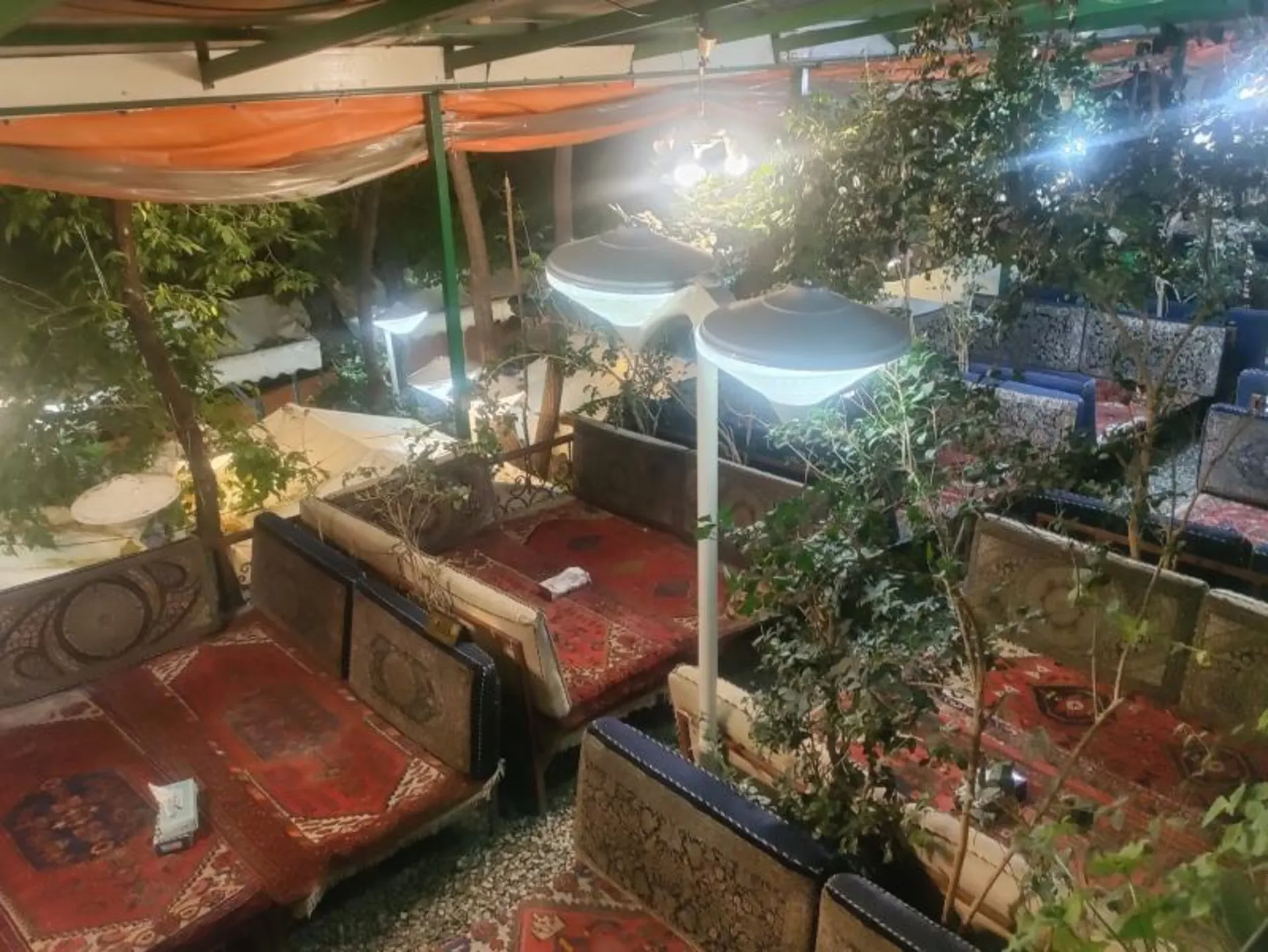 The open space of Sahra Farahzad restaura