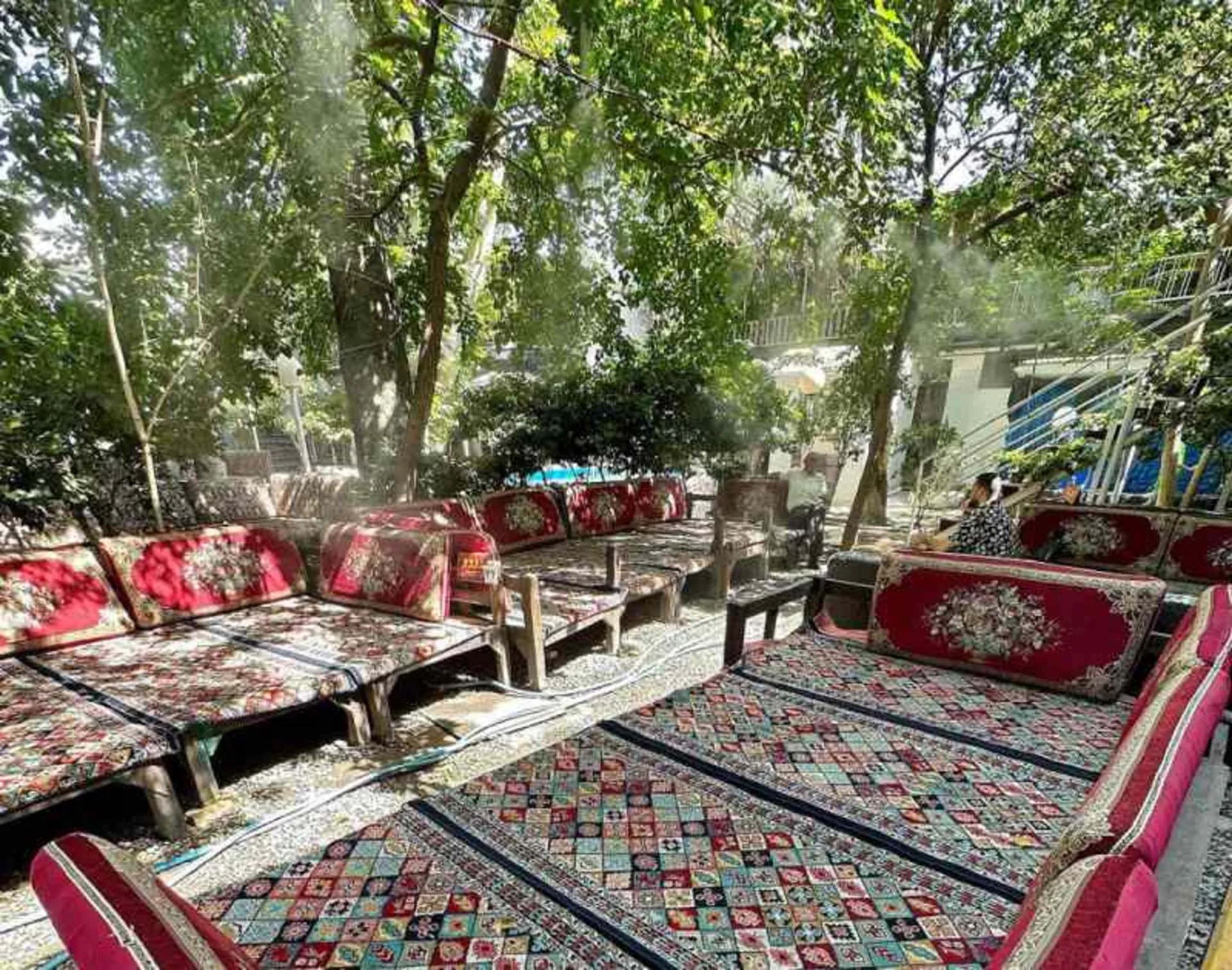 The open space of Abdul Razzaq Farahzad restaura