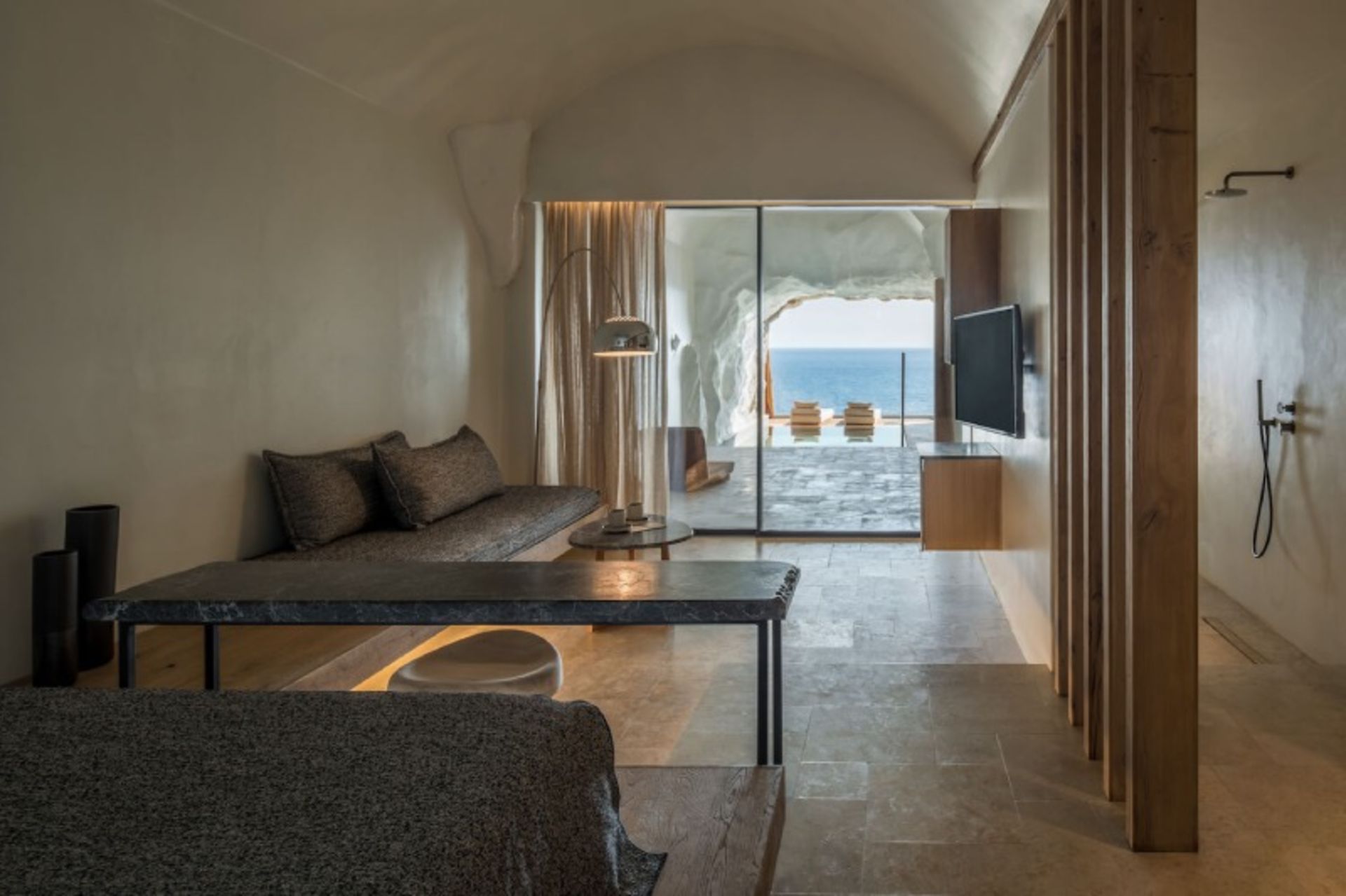 The ierior of Acro Suites Hotel, Greece