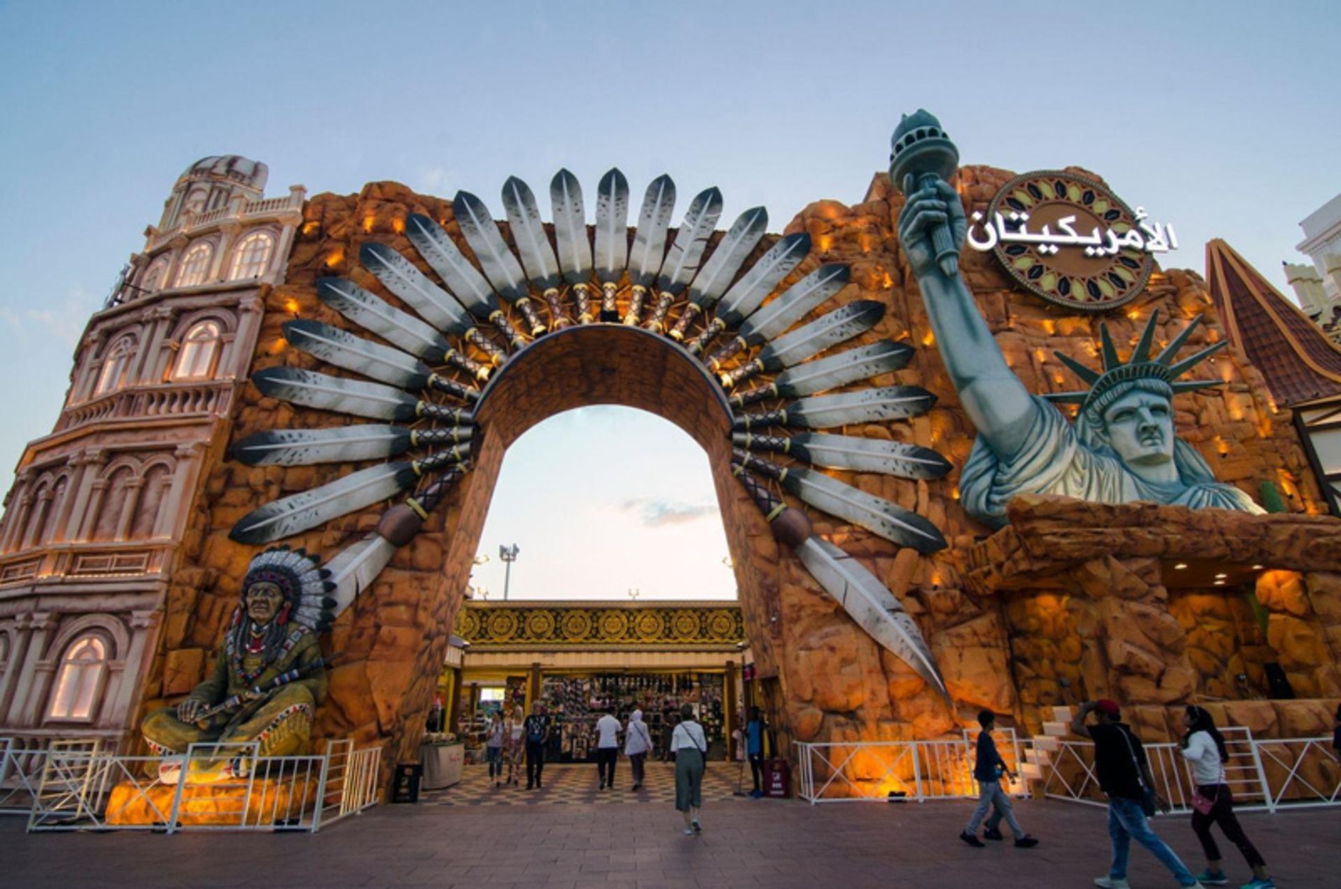 The anniversary of the establishme of Dubai Global Village