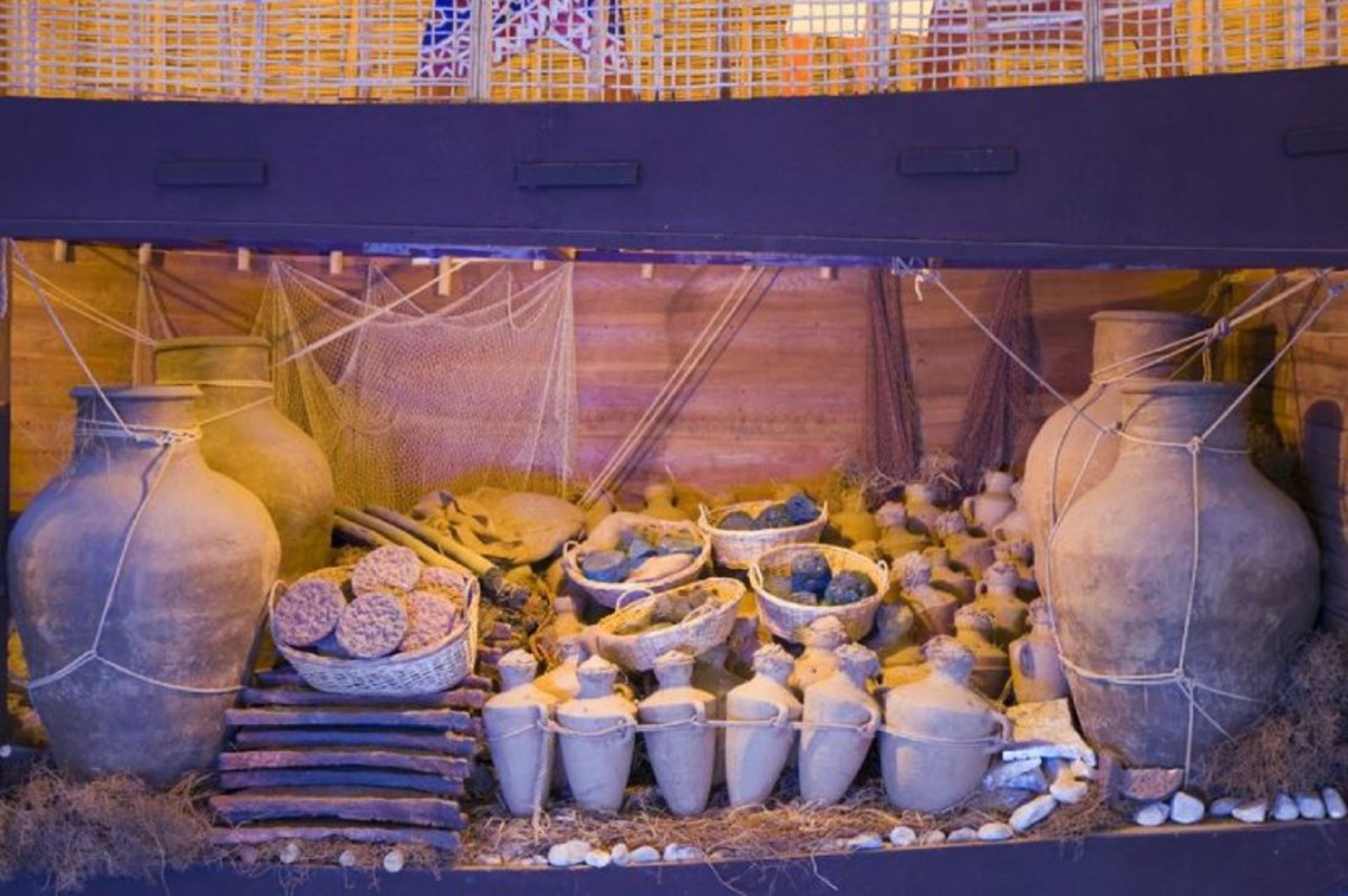 Cargo belonging to the Bronze Age in a shipwreck