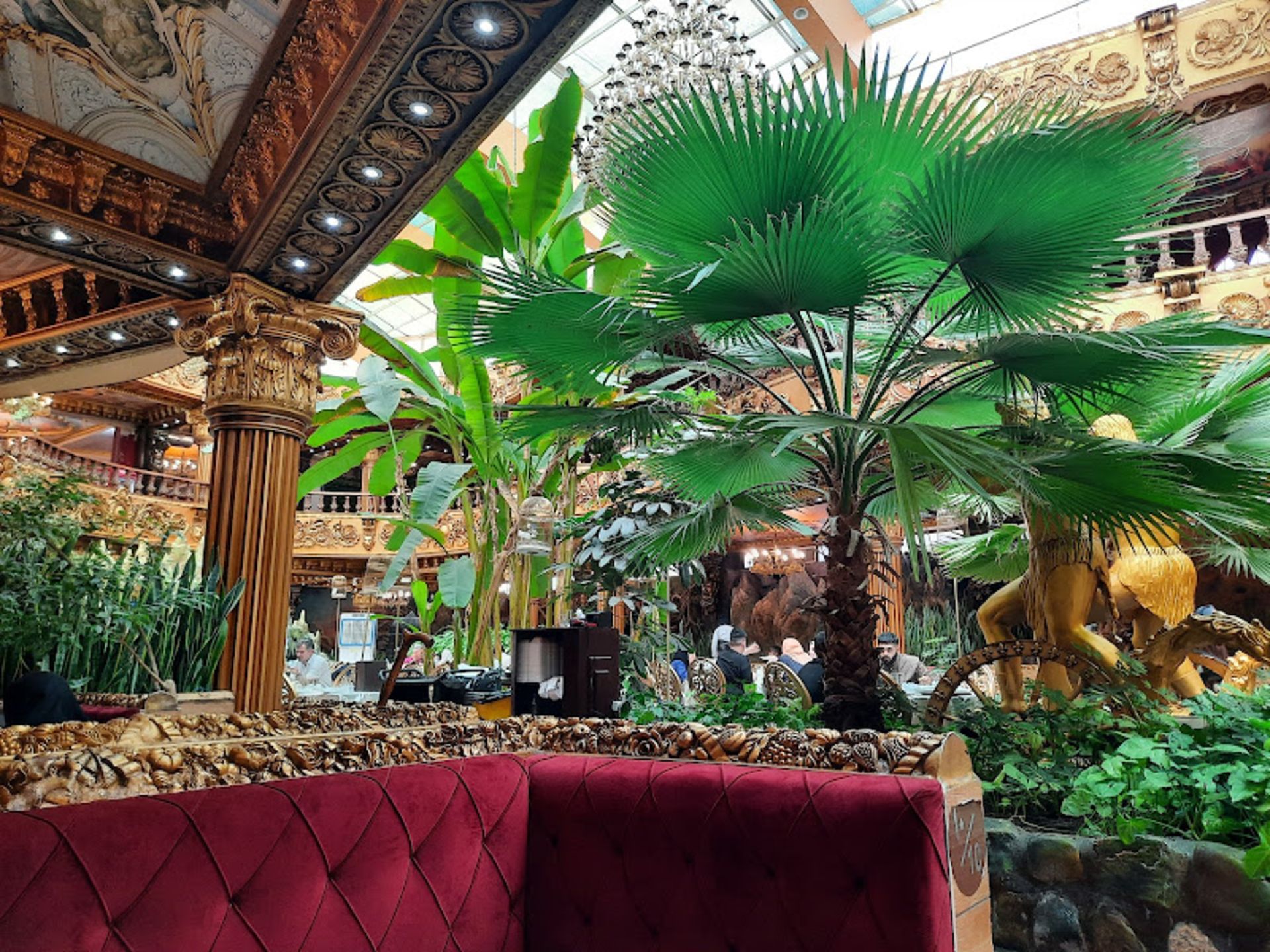 The luxurious atmosphere of Imani Restaura Palace
