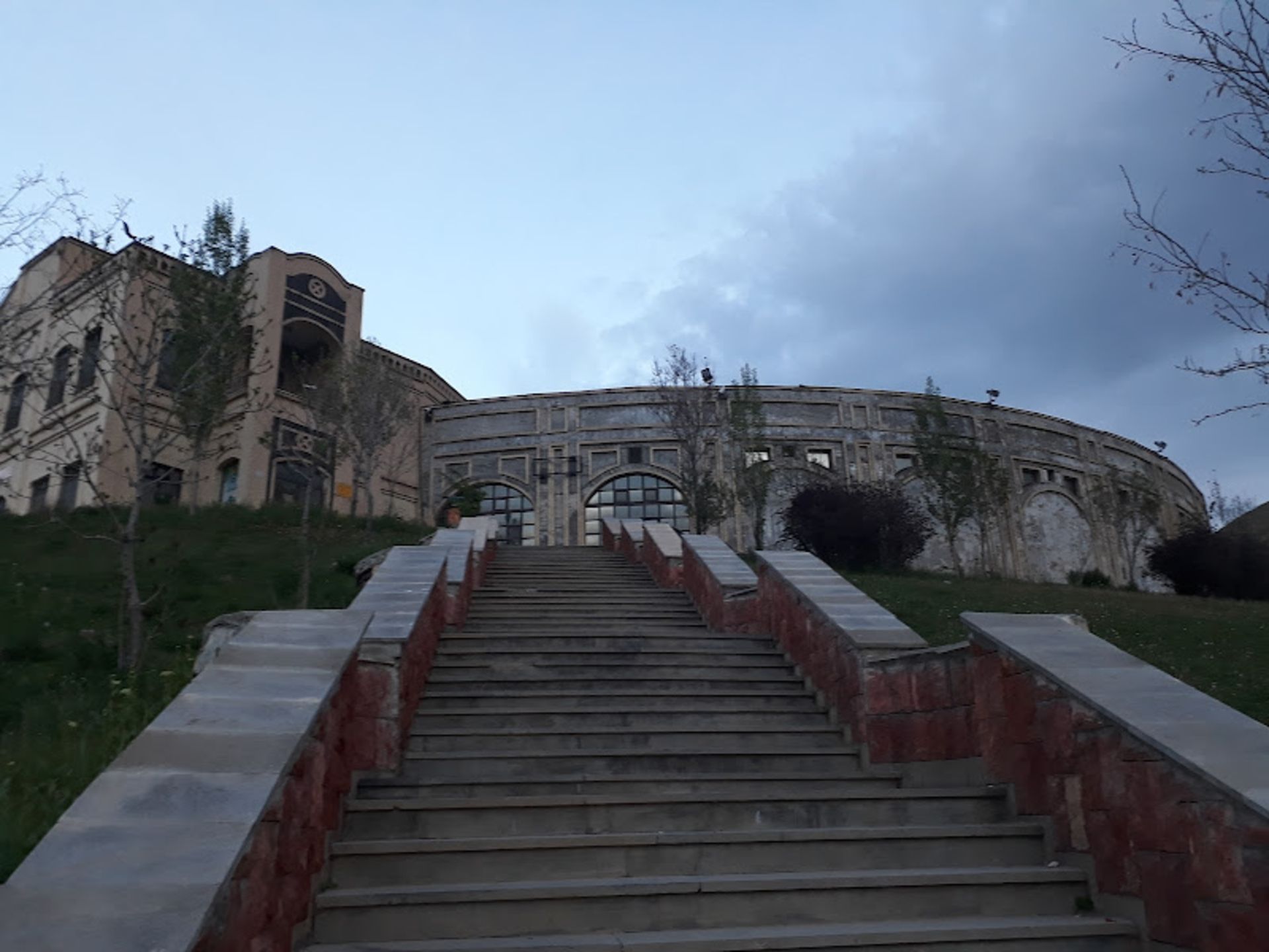 Erance stairs of Bostan Abad spa complex