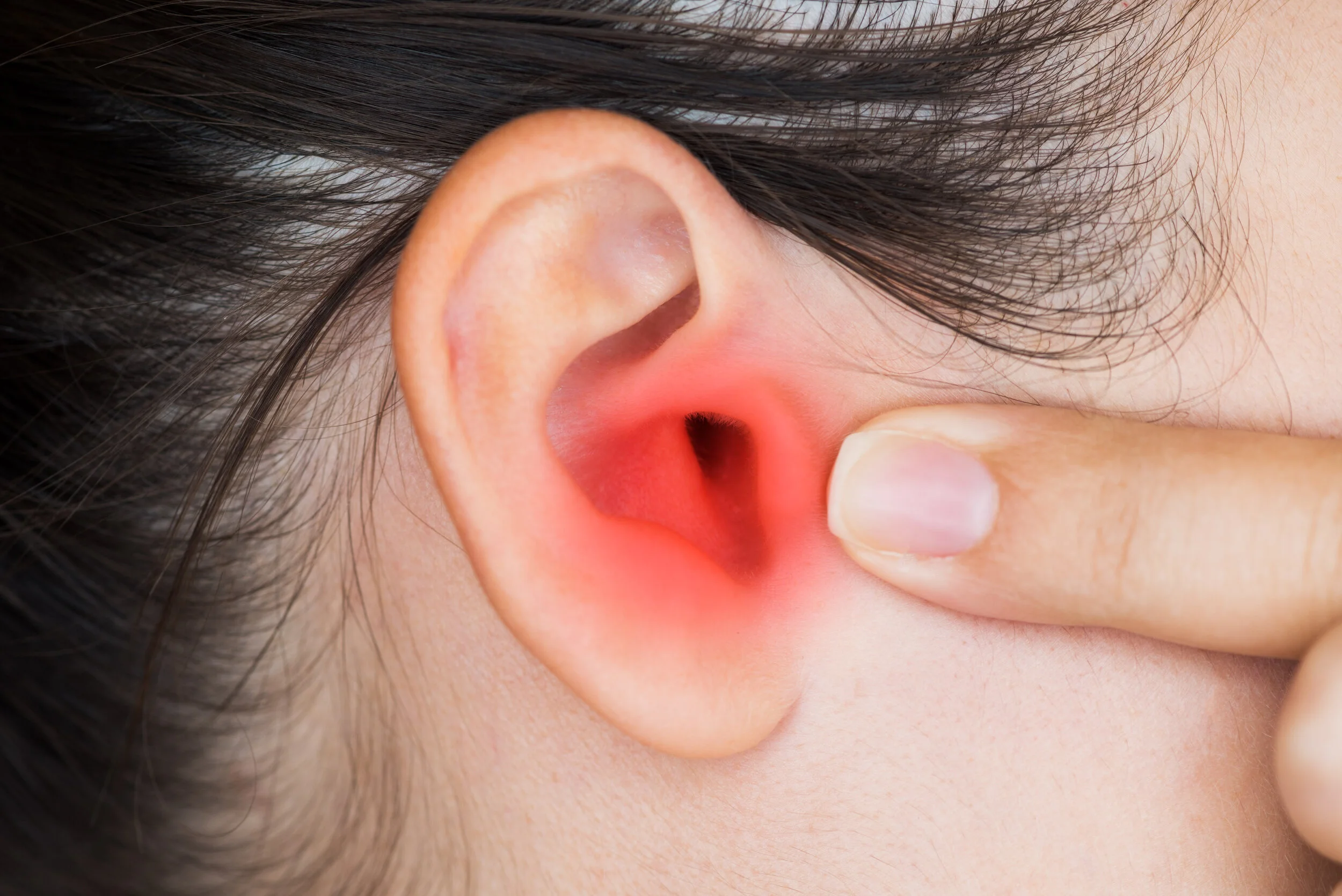Heaviness of the head and burning of the ears