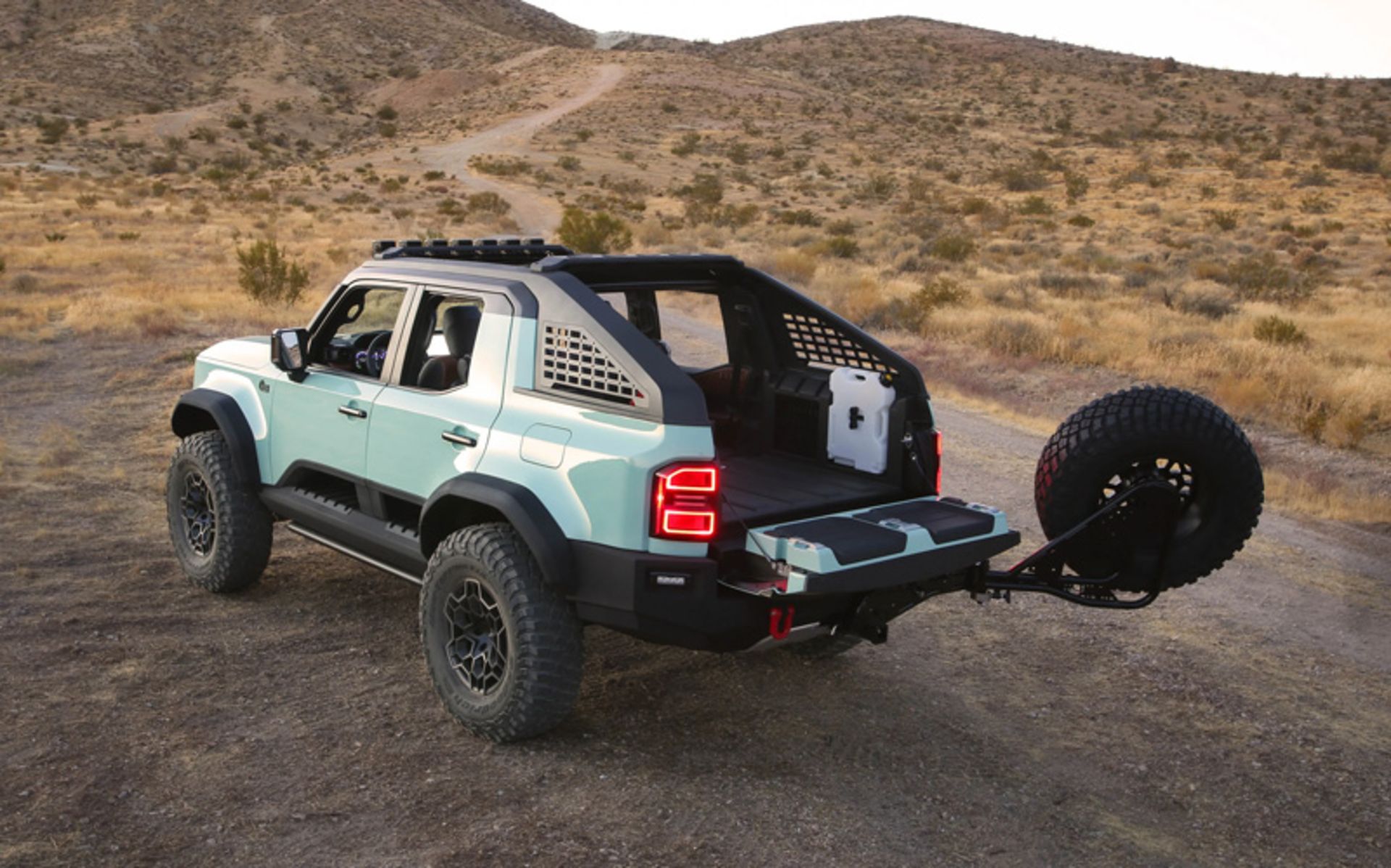 Toyota Rocks cargo area