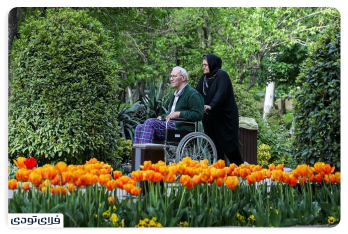 Iranian Garden in Tehran