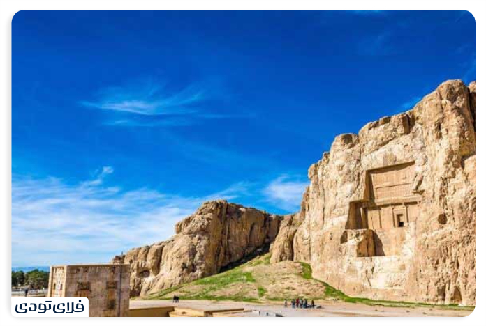 The ancie city of Ashtrak Shiraz Access routes to the ancie city of Ashtrak Shiraz