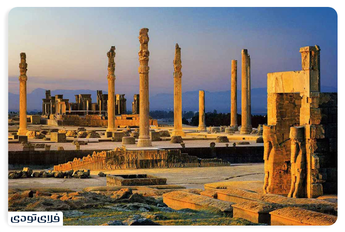 The ancie city of Ashtrak Shiraz Persepolis
