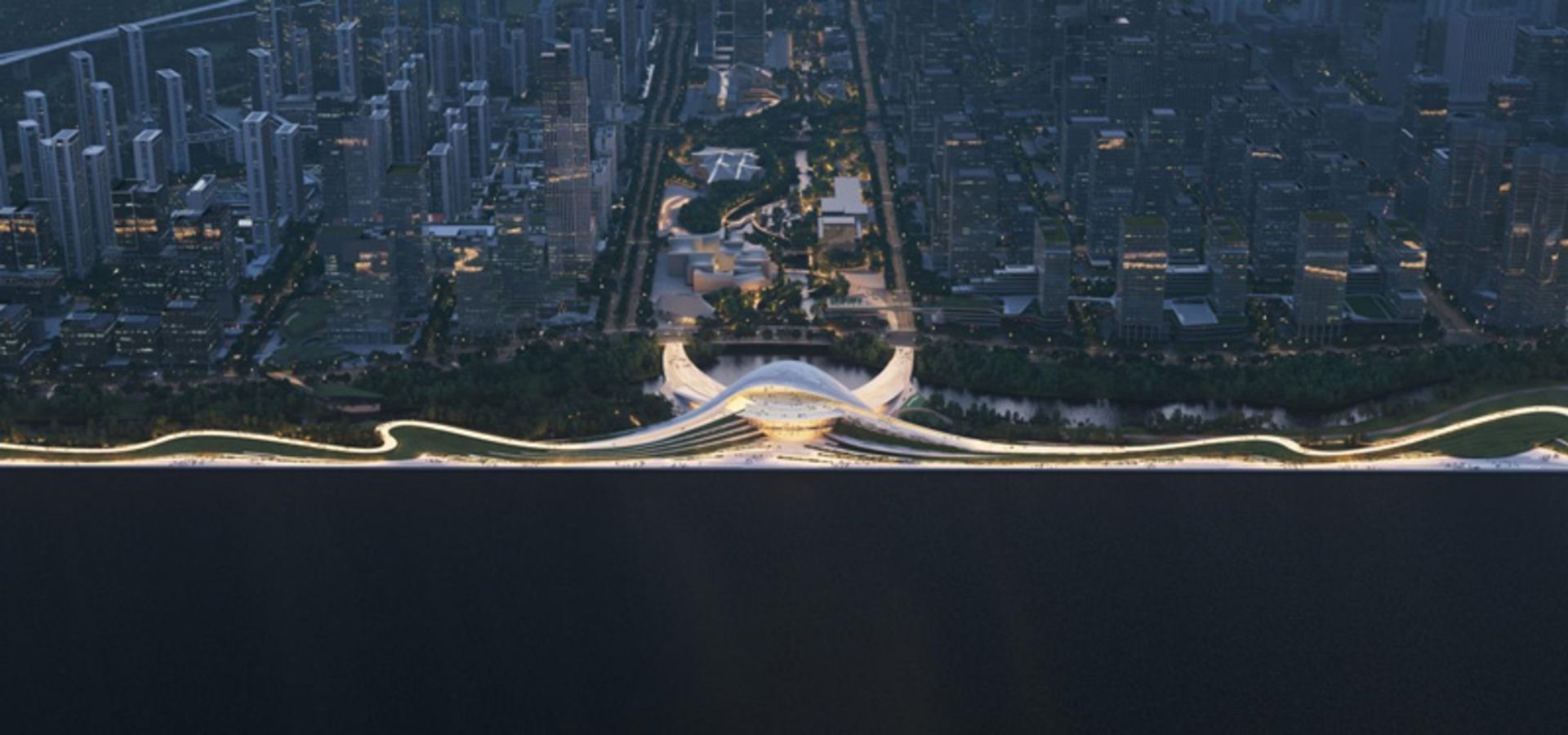 A view of the Chiaang Bay Art Museum