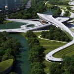 Green space of Chiantang Bay Art Museum