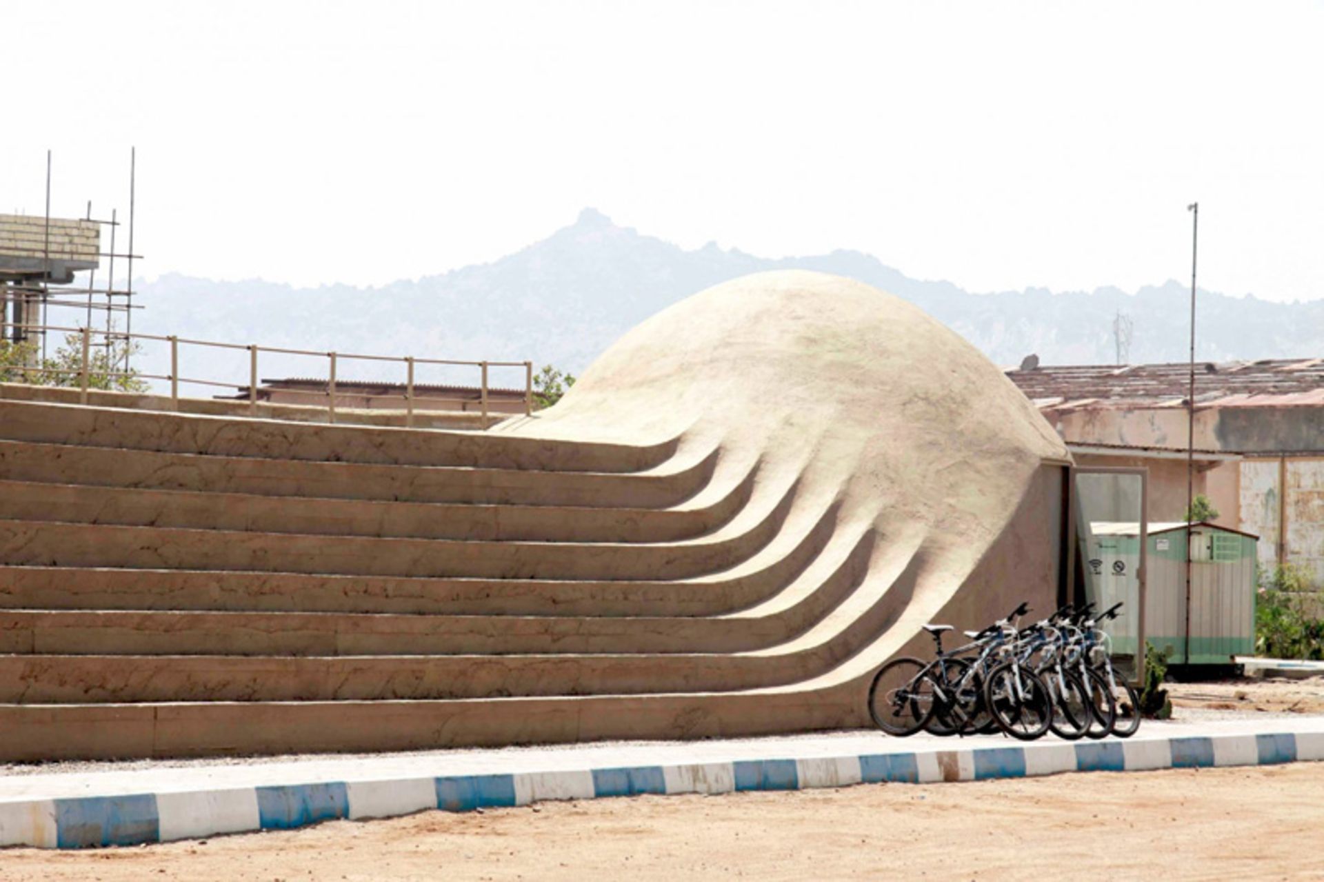 Bicycle real at Rong Cultural Ceer