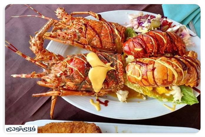 Crab restaura is one of the best restauras in Kish