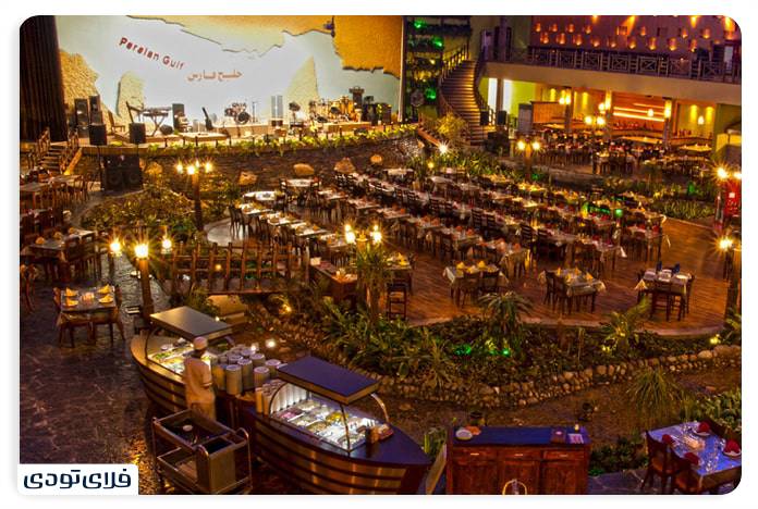 Padideh Shandiz restaura is one of the best restauras in Kish