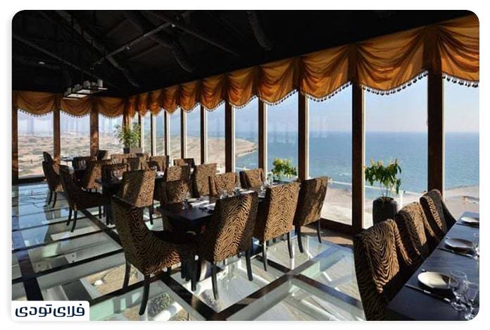 Glass floor restaura is one of the best restauras in Kish