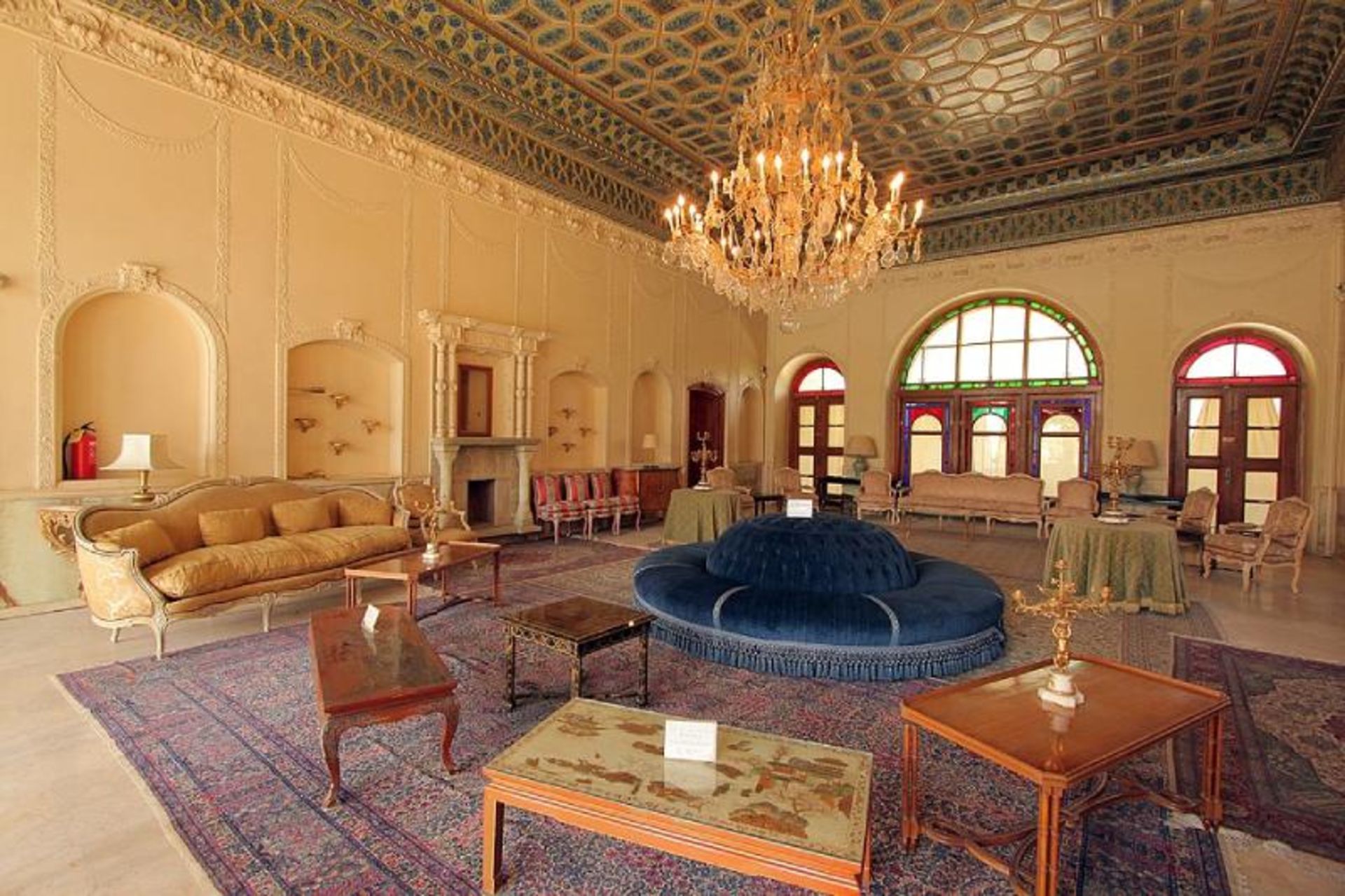 The ierior of Afif Abad garden mansion, Shiraz