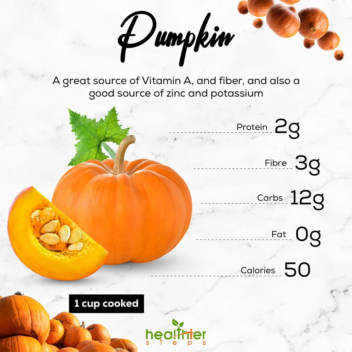  How many calories in pumpkin baked with sugar?