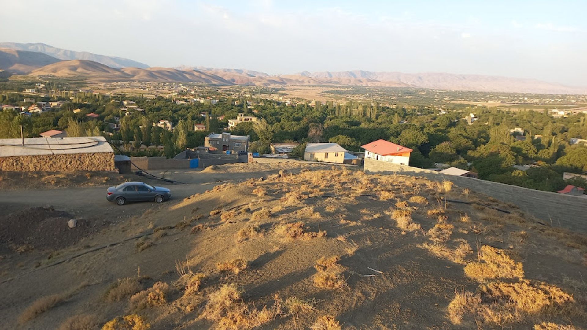 Sarbandan village from a distance