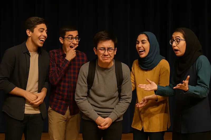 The text of a humorous short play for elemeary and middle school girls