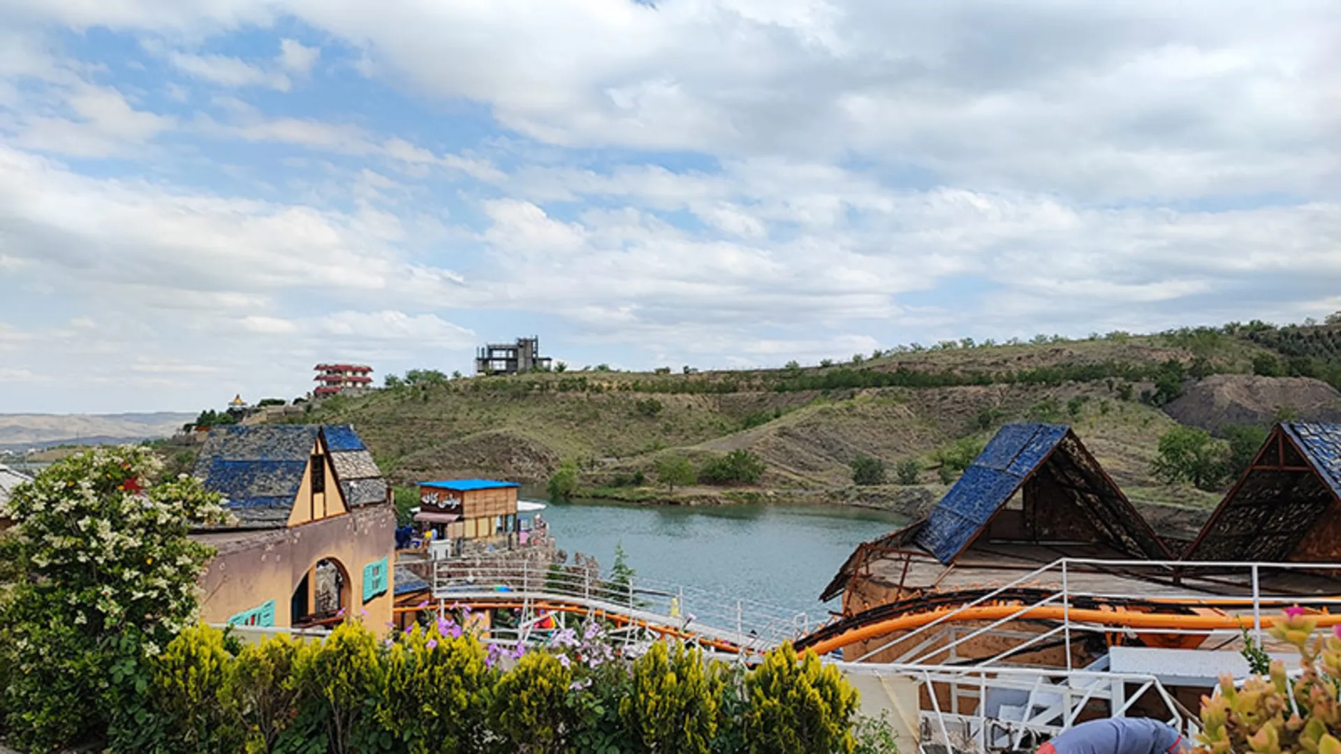 A view of Chalidere amuseme park