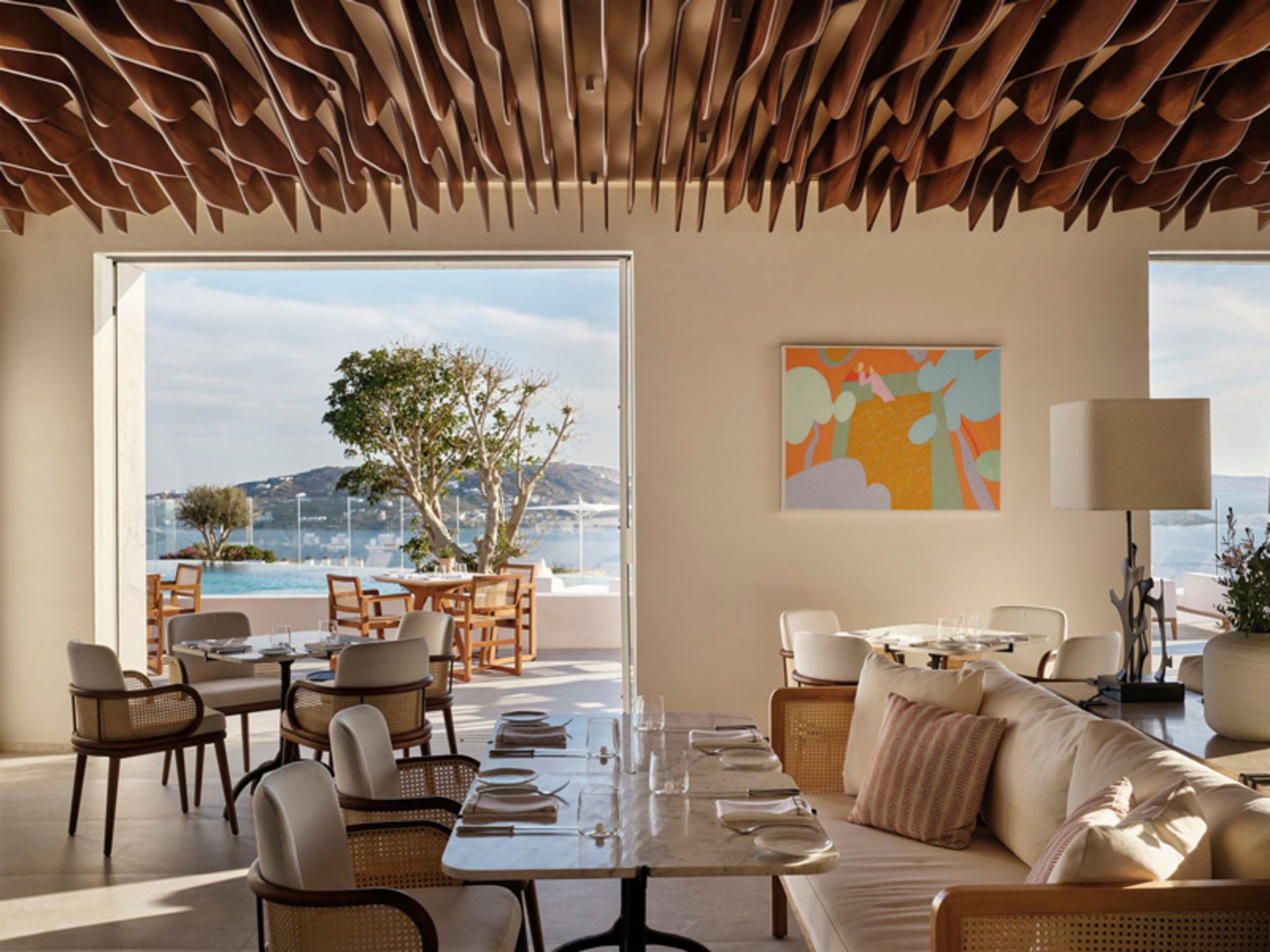 Epico Restaura at Deos Hotel in Mykonos, Greece