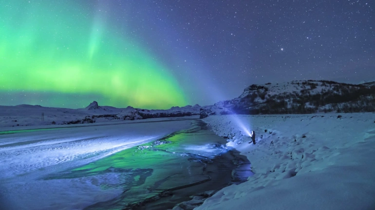 Watching the Northern Lights in Iceland