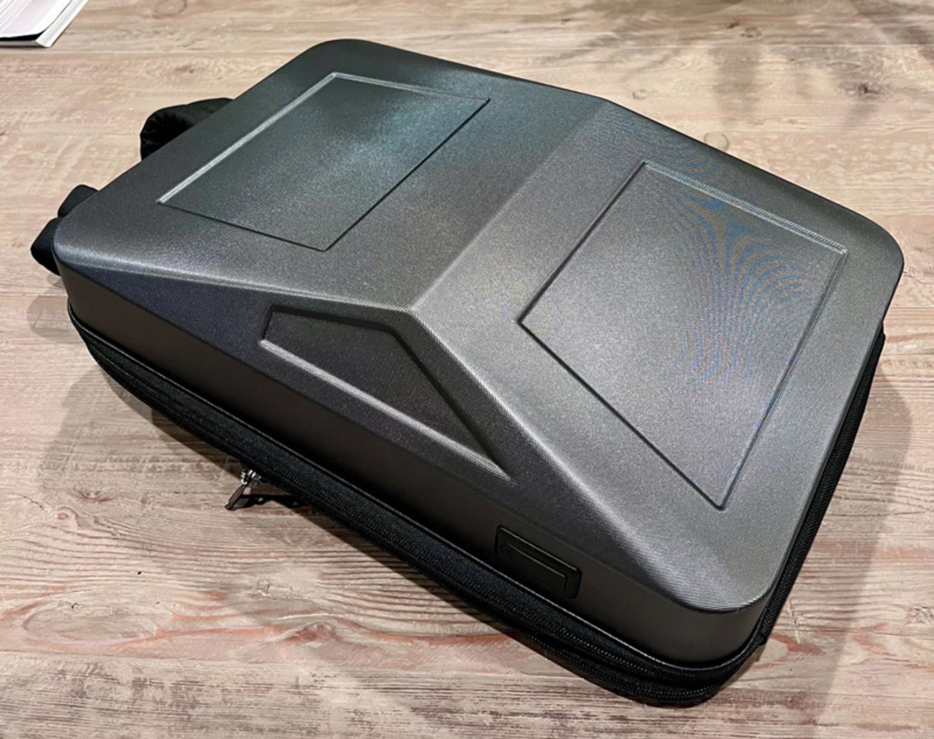 Tesla Cyberbackpack in sleeping position