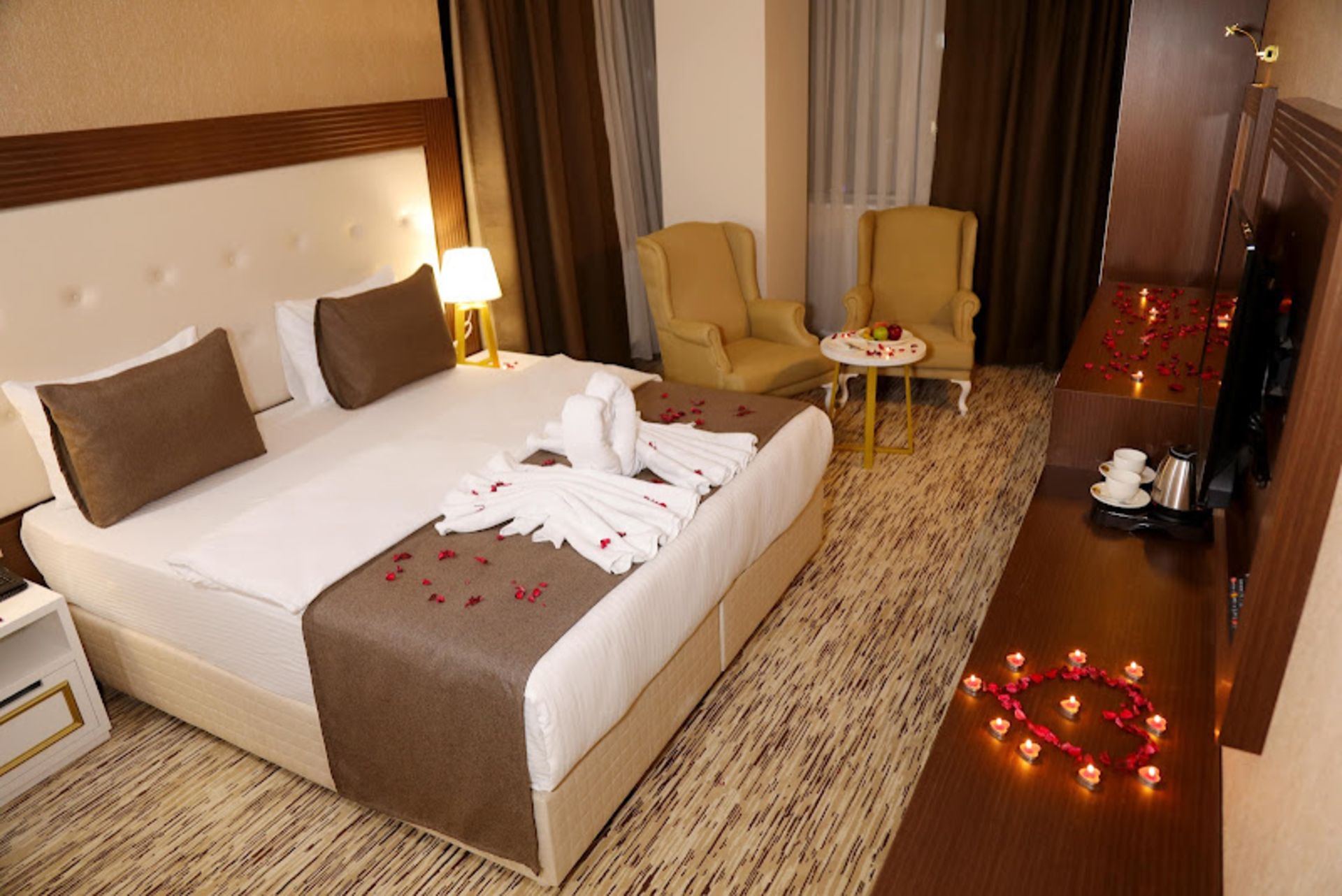 Honeymoon room at One Life Hotel