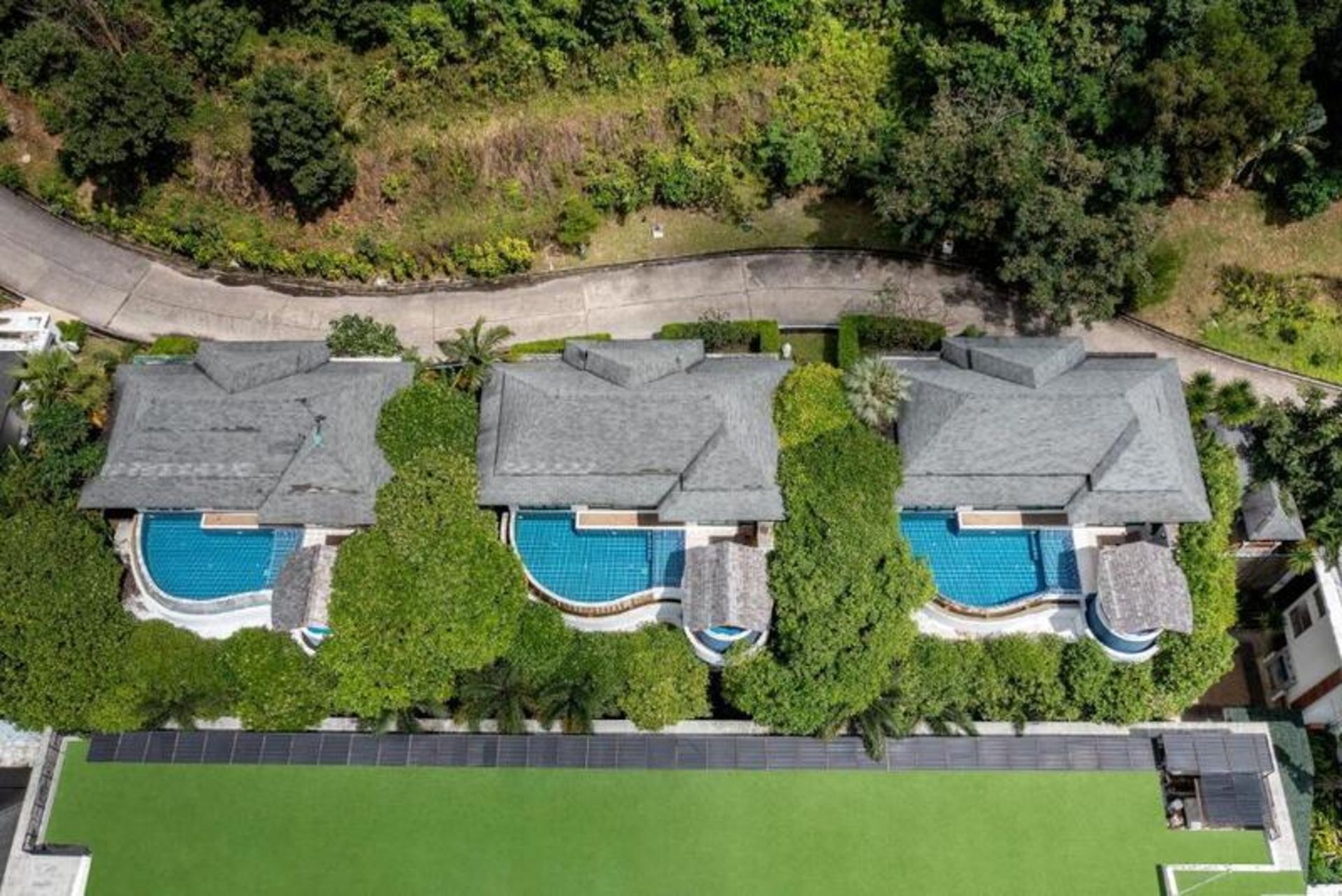 Aerial view of Andamara Resort and Villa Phuket 