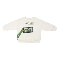 Fiorella boy's sweatshirt, dinosaur model, code 35553