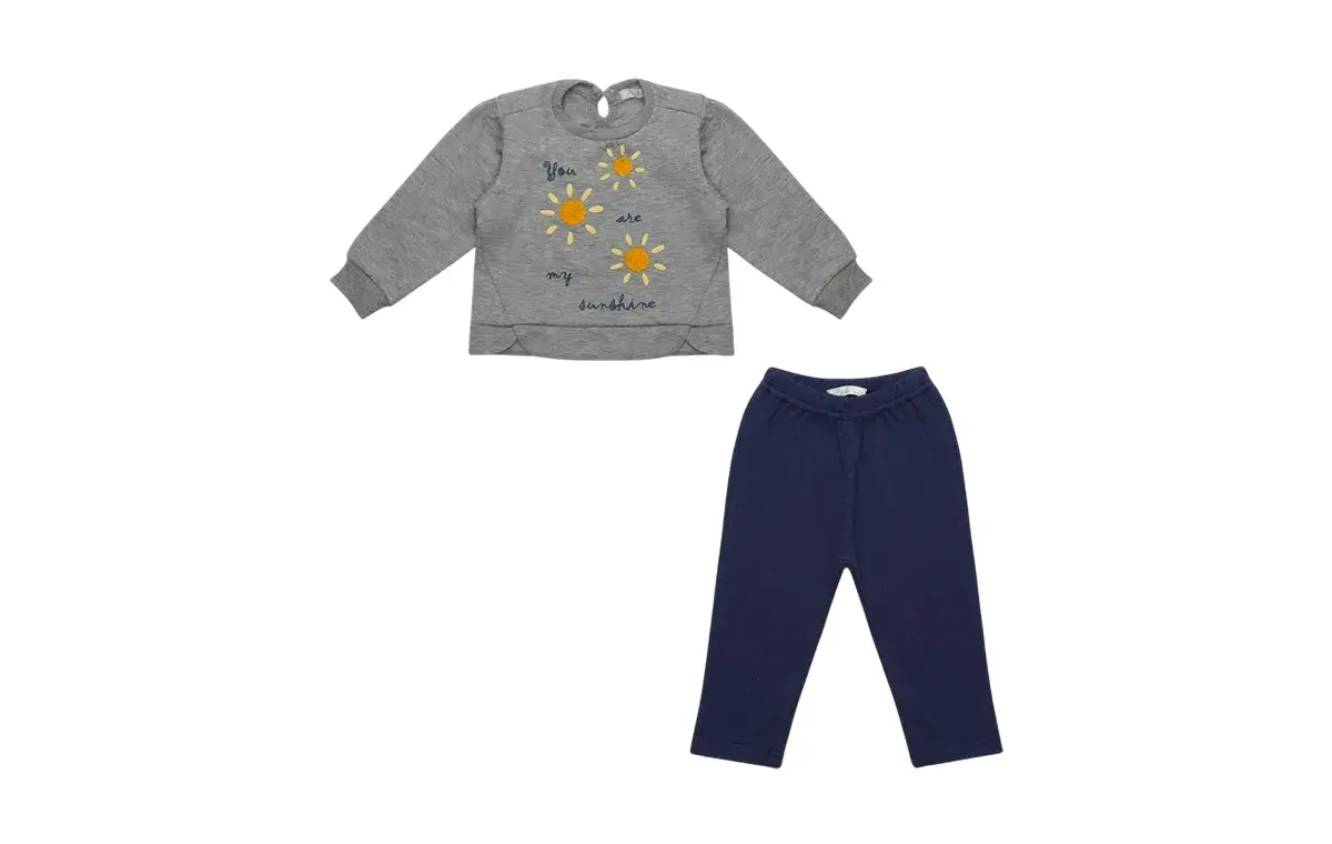 Fiorella girl's sweater and pas set, Khurshid model