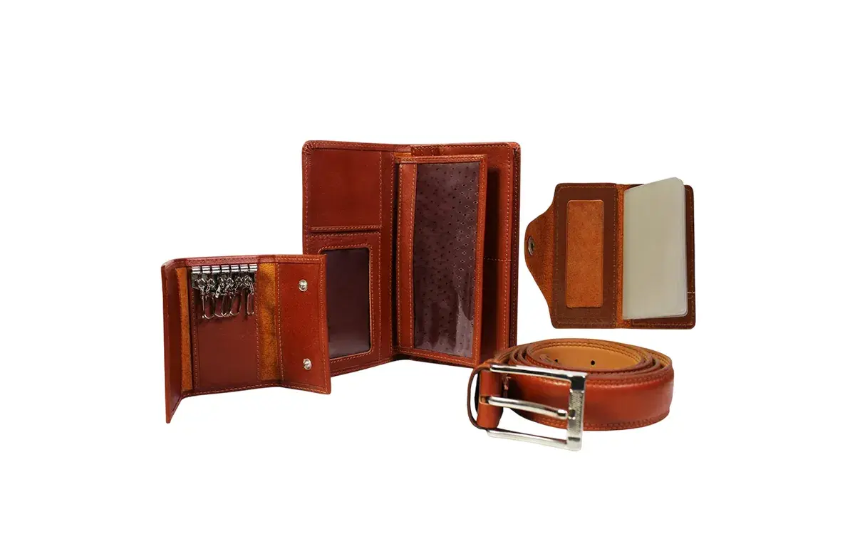 Zanko leather gift set