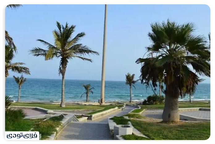 Olive Park Access routes to Qeshm Olive Park