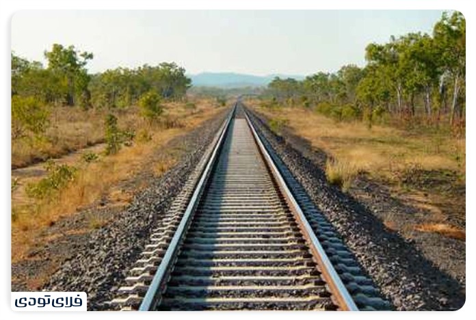 Yazd railway route