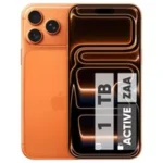 Apple mobile phone model iPhone 17 Pro Max ZAA single SIM card + eSim capacity 1 TB and RAM 12 GB - Active