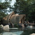 Glamping bamboo hut in Sri Lanka