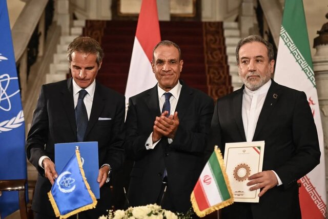 Declaring the invalidity of the Cairo agreement, the result of the coercive measures of the West