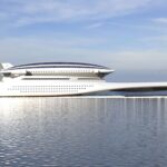 Side view of Kalsi cruise ship