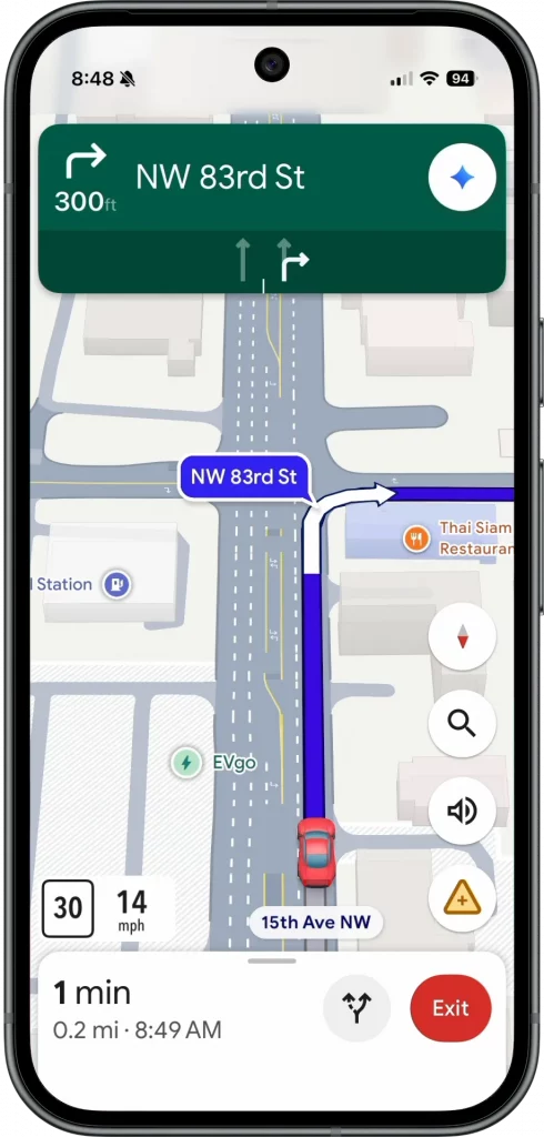 Gemini Google Maps