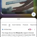 Circle to Search artificial intelligence