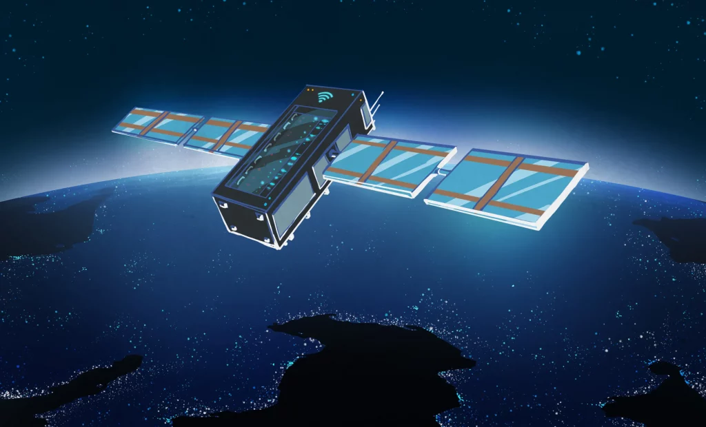 Data center in space