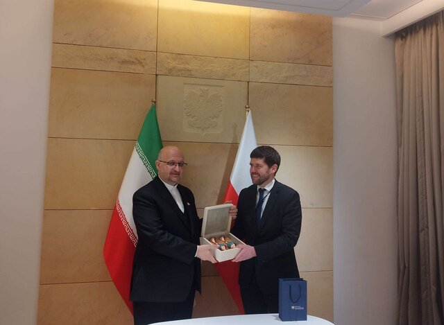 Holding a meeting of political consultations between Iran and Poland in Warsaw