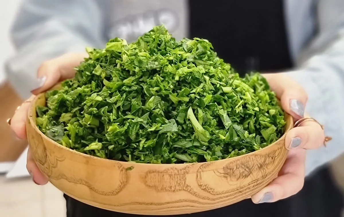 Raw ingredies are more pickled