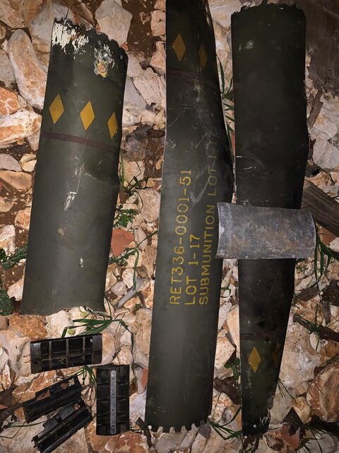 Israel has used banned cluster bombs in Lebanon
